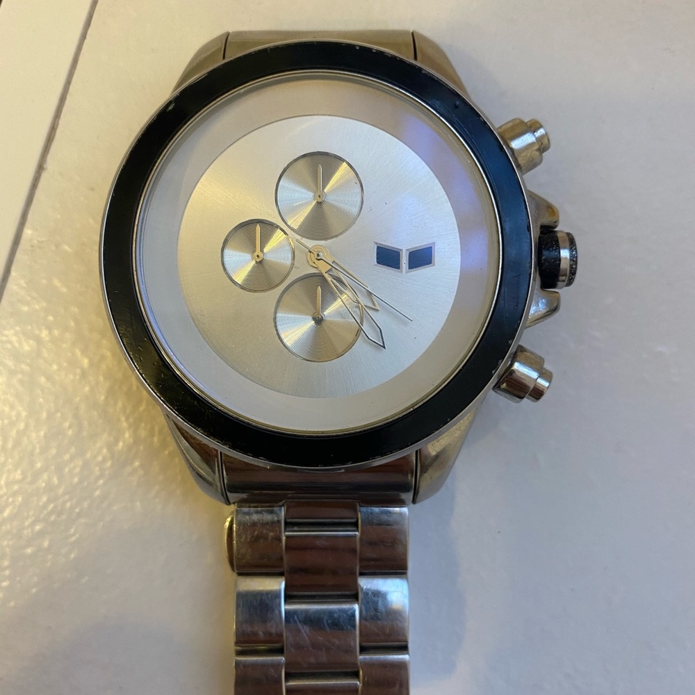 Vestal ZR-3 minimalist Silver Analog Watch